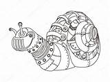 Steampunk Coloring Book Choose Board Drawing sketch template