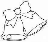 Christmas Bells Printable Coloring Pages Cliparts Clipart Favorites Add sketch template