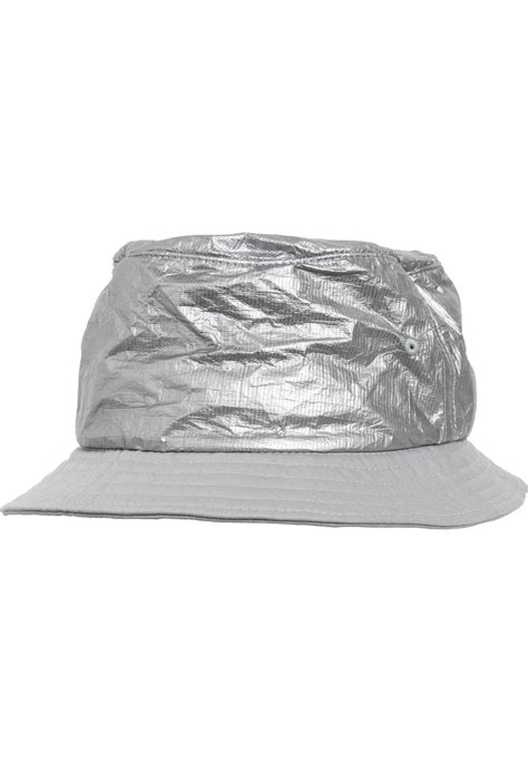 crinkled paper bucket hat cp