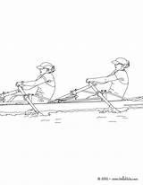 Coloring Canoe Pages Rowing Drawing Polo Hellokids Kayak Race Kids Getcolorings Color Getdrawings Paintingvalley Sports Sport Water Comments Print sketch template