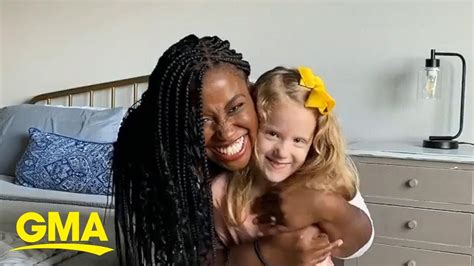 black mom and white daughter address strangers comments in viral video