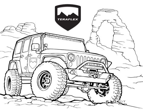 coloring pages  jeeps  coloring pages