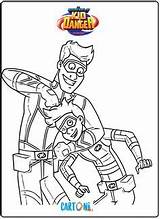 Danger Capitan Cartoni Animati Avventure Norman Jace Cartone Henri Stampare Nickelodeon Stampa Silueta Animato Pepe Dangers Auxiliar Tecnico Enfermeria Intitolato sketch template