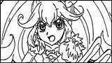 Glitter Force Coloring Wecoloringpage sketch template