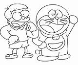 Doraemon Nobita Stampare Coloringpagesonly Popular Animati Cartoni Amico Crescere Coloringhome sketch template