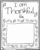 Thankful Coloring Turkey Thanksgiving sketch template