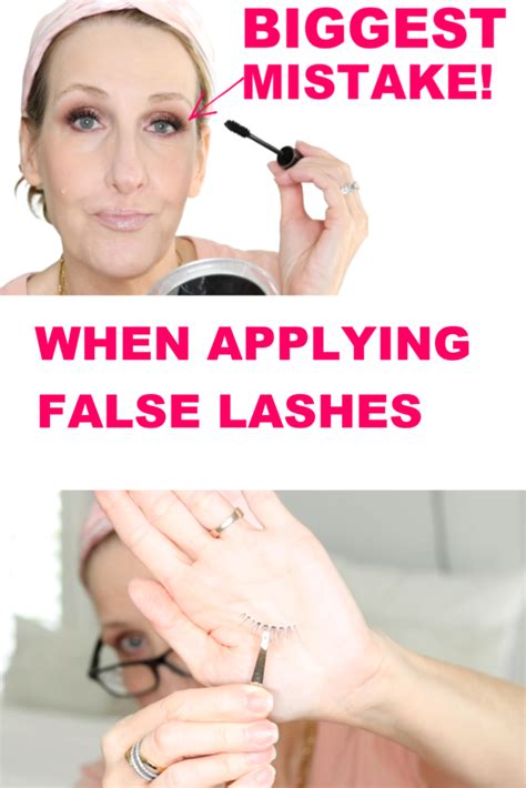 how to apply false eyelashes step by step anne p makeup and more
