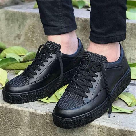 casual  black sneakers mens sneakers casual mens shoes casual