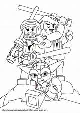 Wars Star Coloring Pages Lego sketch template
