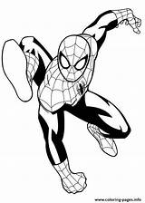 Coloring Pages Spiderman Ultimate Spider Man Printable Miles Morales Info Book Kids Color Print Fun Comments Index sketch template