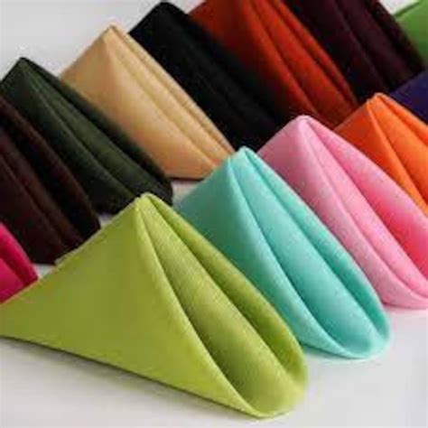 wedding napkins cloth napkins bulk discount  colors  etsy