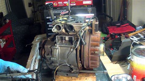 tecumseh hm engine part  valve installation youtube