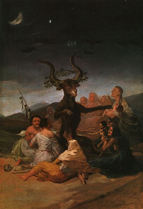 Witches Sabbath Francisco Goya Wallpaper Image