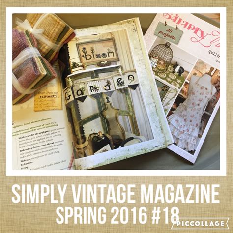 simply vintage magazine spring 2016