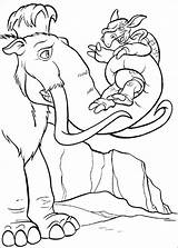 Coloring Pages Ice Age Jo Kidz Krafty Center Mom Posted Am sketch template