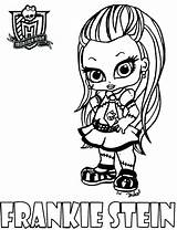 Monster High Pages Coloring Pets Getcolorings Doll sketch template