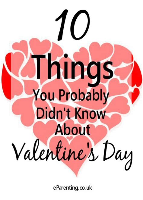 10 things you probably didn t know about valentine s day