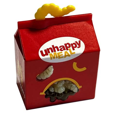 surprise mega gross minis unhappy meal mega gross mini toy  packaging walmartcom