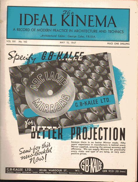 ideal kinema  record  modern practice  architecture