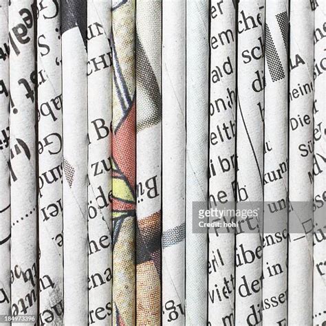 rolled newspaper stock   pictures getty images