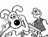 Wallace Gromit Pages Coloring Getdrawings Getcolorings sketch template