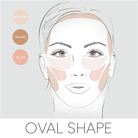 beauty tip here s how to apply your blush bronzer and highlighter if you have an oval face shape