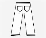 Pants sketch template