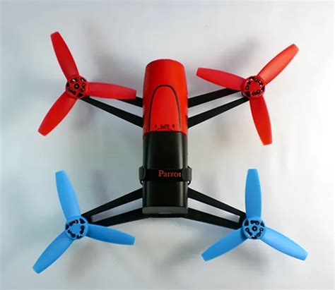 pcs pairs parrot bebop drone  part propellers main blades rotors props black red