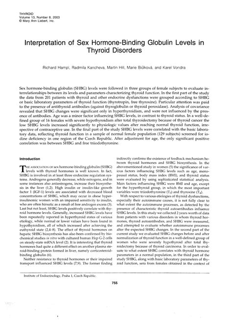 pdf interpretation of sex hormone binding globulin