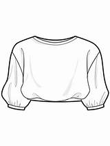 Drawing Crop Top Technical Sketch Drawings Fashion Sketches Flat Snoops Desenho Flats Shirt Line Desenhos Roupas Paintingvalley Shirts Moda Shorts sketch template