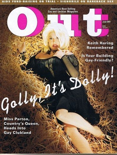 Out Magazine July 1997 Hello Dolly In 2019 Dolly