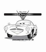 Cars Finn Mcmissile Colouring Kidspot Pages sketch template