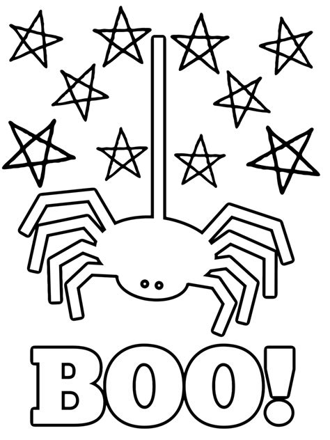 coloring pages kids halloween coloring pages