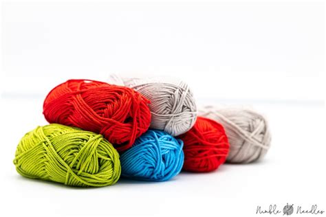knitting yarn  beginners   materials weights