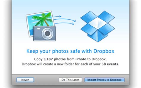 dropbox update gains cloudapp  screenshot  iphoto uploader tomac