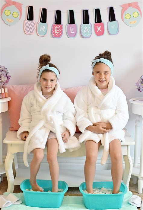 host  spa day  kids girl spa party spa day party kids