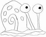 Gary Coloring Pages Spongebob Snail Getcolorings Color Getdrawings Popular sketch template