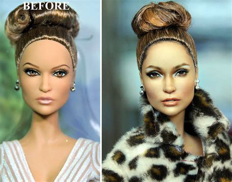 Artist Makes Celebrity Dolls Incredibly Realistic Just By