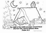 Camping Bible Camp Summer Preschool Coloring Verse Kids Going Choose Board Clipart School Sheet Tent sketch template