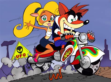 crash bandicoot and coco bandicoot by rods3000 on deviantart