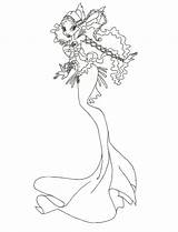 Coloring Winx Mermaid Pages Club Layla Deviantart Sparad Från Cartoons sketch template
