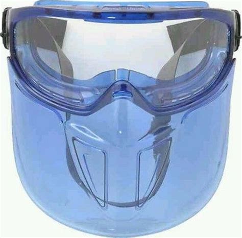 Jackson Safety 18629 V90 Series Monogoggle Xtr Blue Goggle Safety Face