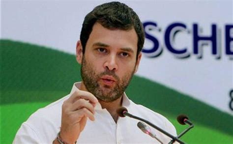 Rahul Gandhi Demands Action Against Modi S Industrialist