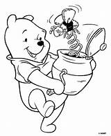 Coloring Cartoon Pages Kids Colouring Disney Color Pooh Winnie Printable Colorear Para Dibujos Characters Print Halloween Drawing Drawings Bear sketch template