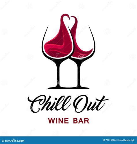 wine bar logo stock illustrations  wine bar logo stock