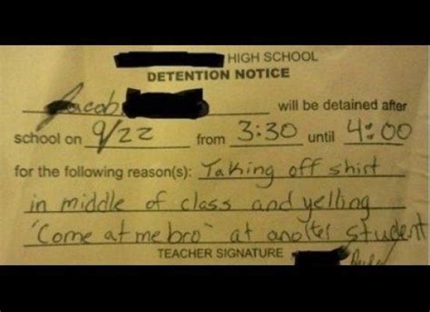 trophy detention slips funny detention slips detention slips i love