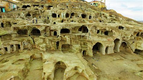 vast underground city   nevsehir cappadocia turkey