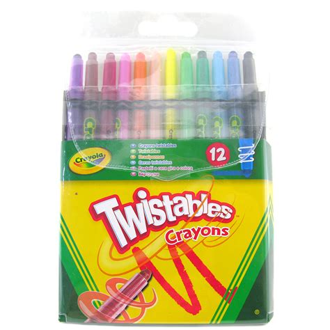 crayola  pack twistables wax crayons ebay