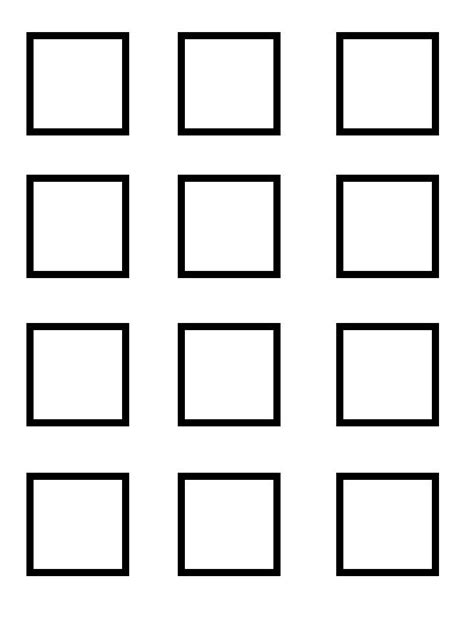 printable blank square template printable world holiday