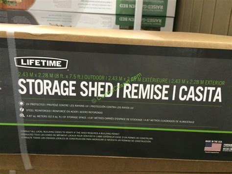 lifetime products    resin outdoor storage shed
